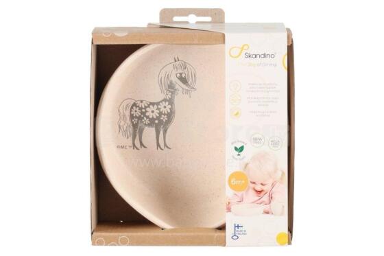 Moomin Characters Skandino plate Primadonna´s horse