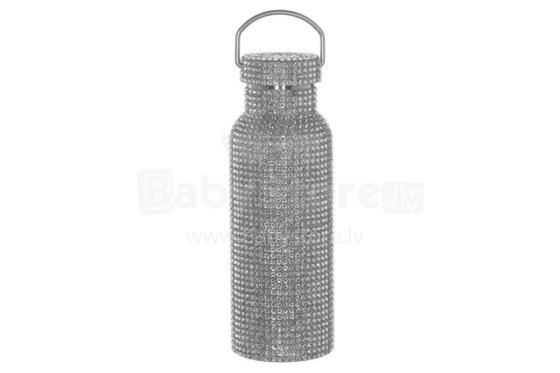 Maku Deal Thermal bottle Diamond Glitter 500 ml silver