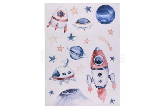 4Living Wall sticker spaceships 50 x 70 cm