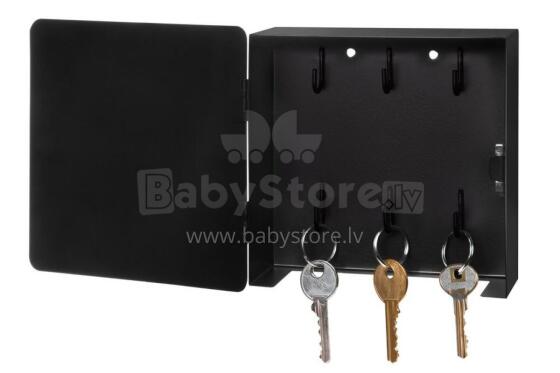 4Living Key cabinet Nest black
