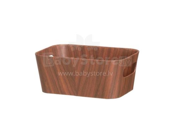 4Living Storage box Sense brown 26x18x11 cm display