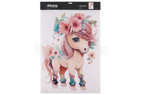 4Living Wall sticker Pony 50 x 70 cm