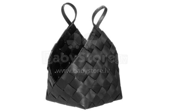 4Living Basket Vili black 36x45 cm