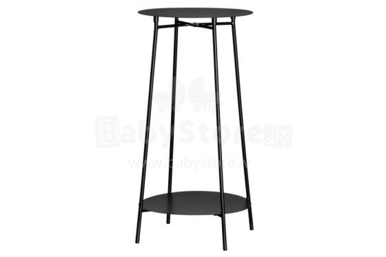 4Living Side Table Round black
