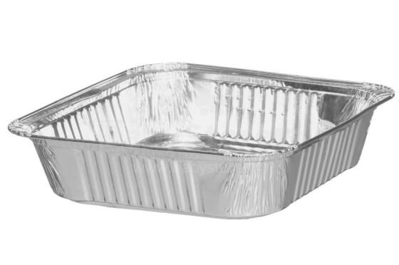 Saana Aluminium container square 1,4 L 5 pcs
