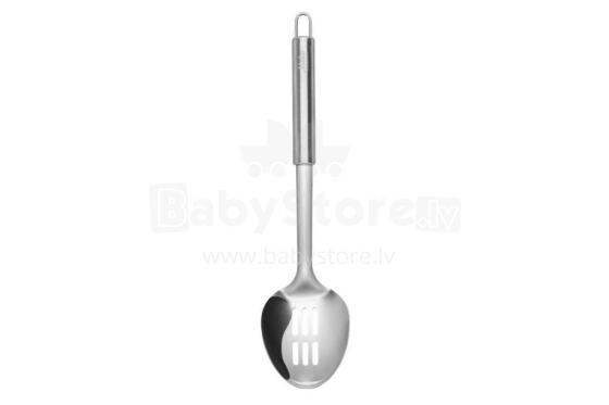 Maku Gastro nerūsējošā tērauda karote ar caurumiem, 31 cm