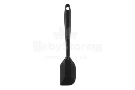 Maku lāpstiņa no nerūsējošā tērauda/silikona, 20 cm