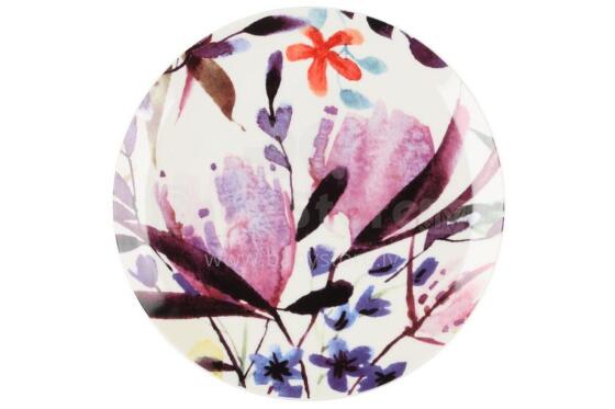 Plate Flora lilac 26 cm