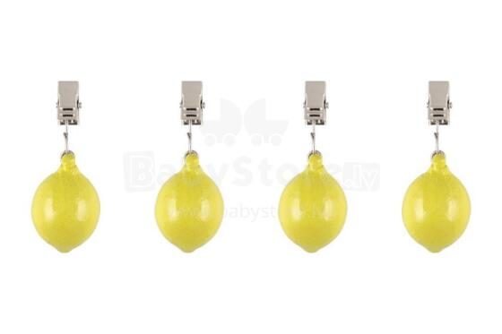 4Living Tablecloth weight 4 pcs citron