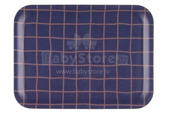Fanni K Tray Ruut night blue 27x20 cm