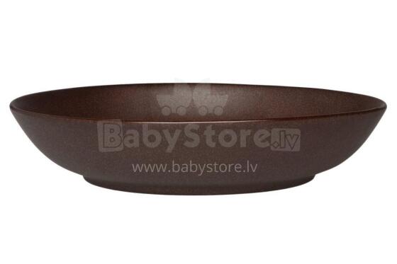 Maku Deep plate brown edition 23 cm