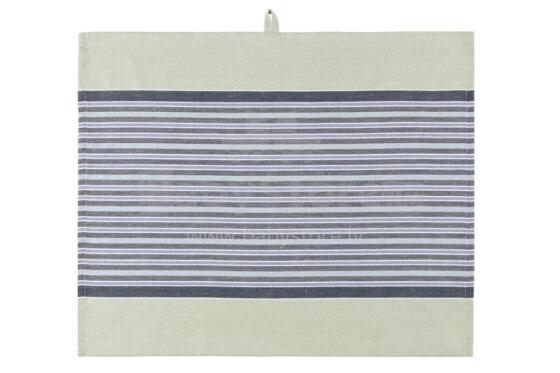 4Living Sauna seat cover stripe green 60x50 cm