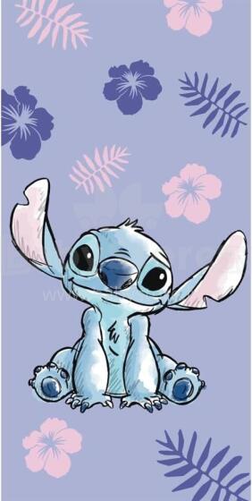 Disney Stitch Towel  Art.247961 Bērnu mīksts dabīgas kokvilnas dvielis 70х140cm