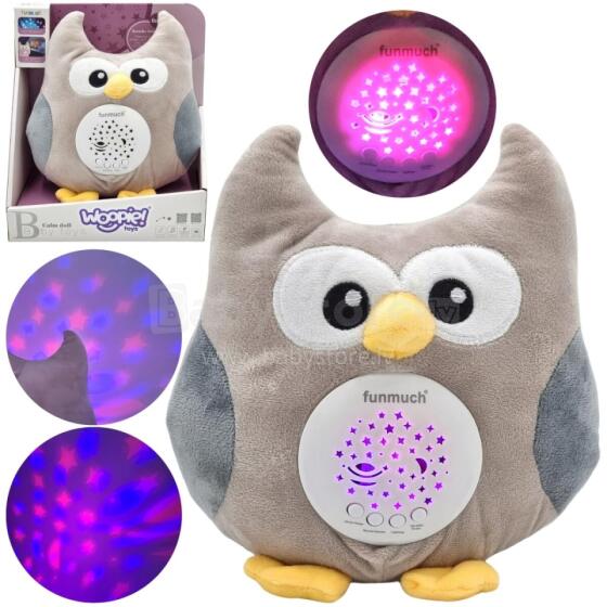 WOOPIE BABY 2in1 Owl Sleeping Toy Projector - 10 Lullabies