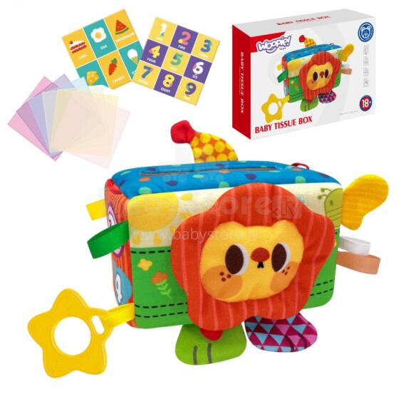 WOOPIE BABY Educational Toy Sensory Lady Tag Box of Tissues