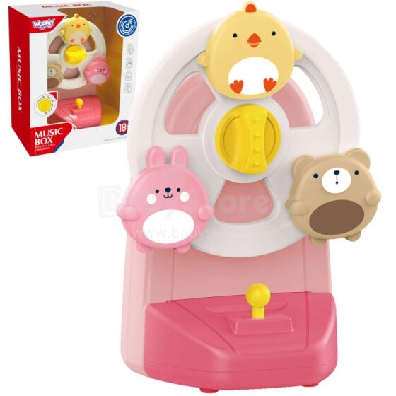 WOOPIE BABY Music Box Carousel Animals Musical Educational Toy