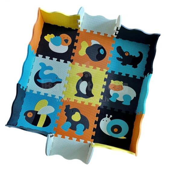 WOOPIE Baby Foam Mat Colorful Puzzle Playpen
