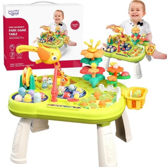 WOOPIE BABY Interactive Educational Multi-Table 8in1 Montessori