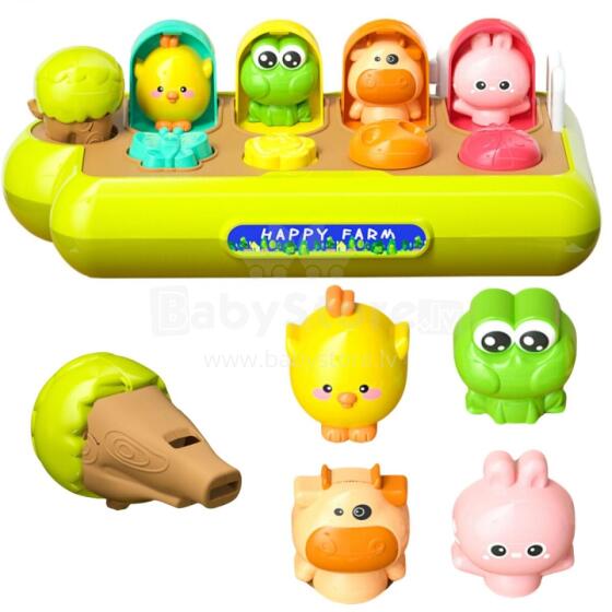 WOOPIE BABY Educational Toy Pop-up Animals Happy Farm POP-UP