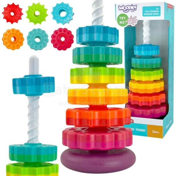 WOOPIE BABY Educational Pyramid Twisted Tower
