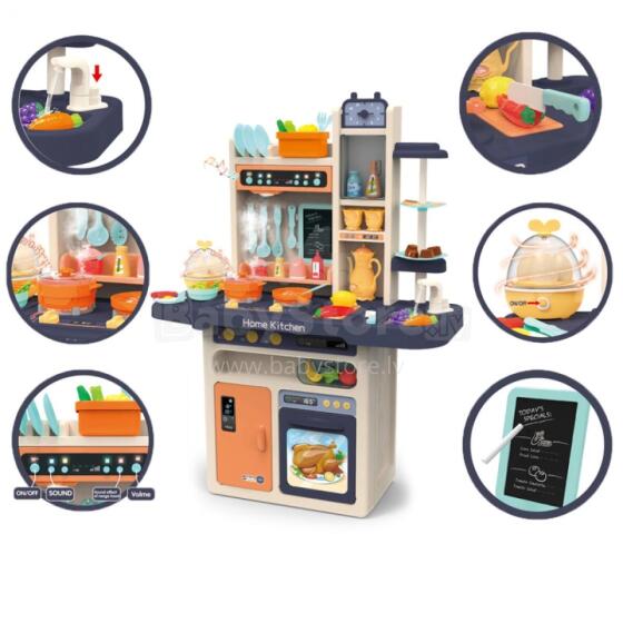WOOPIE Large Interactive Kitchen with Water Circulation for Children 65 akc