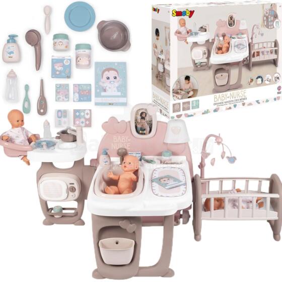 SMOBY Baby Nurse Large Babysitter's Corner for the Doll