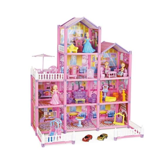 WOOPIE Mega Villa Dollhouse LOVELY HOUSE 194 pcs.