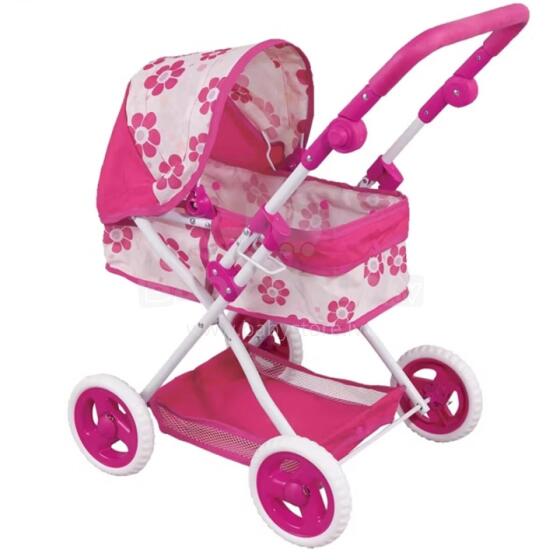 WOOPIE ROYAL Doll's Pram Deep Adjustable Handle