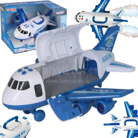 WOOPIE Interactive Airplane Folding Police Steam Function