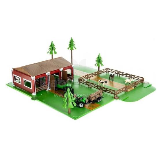 WOOPIE Farm Set with Animals Figures + 2 Tractors 102 pcs.