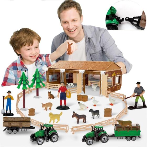 WOOPIE Little Farmer XL Figures Farm Set