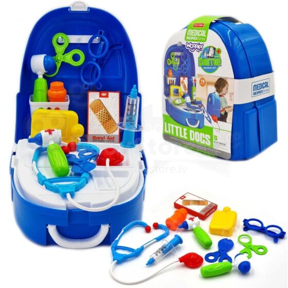 WOOPIE Little Doctor Set in a Backpack 18 pcs.
