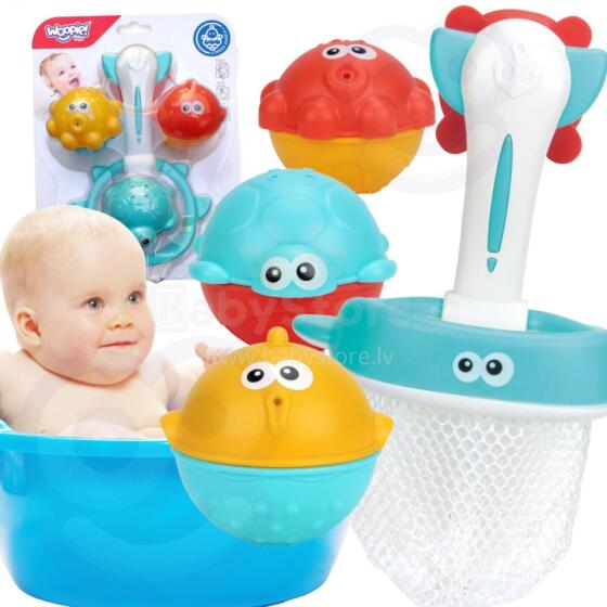 WOOPIE BABY Набор для ванны Рыбалка 4 предмета.