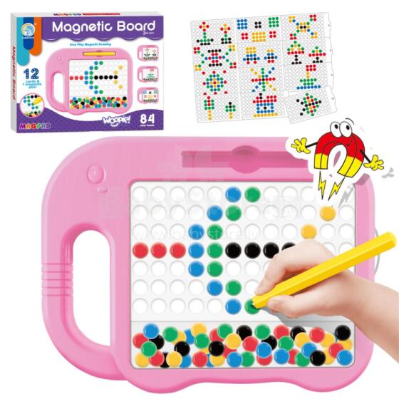 WOOPIE magnētiskā tāfele bērniem Montessori MagPad Elephant