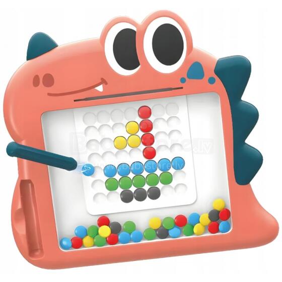 WOOPIE magnētiskais dēlis bērniem Montessori MagPad Dinosaur