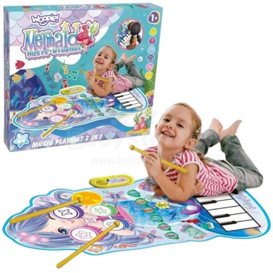 WOOPIE Musical Mat Mermaid 2in1 Interactive Drums