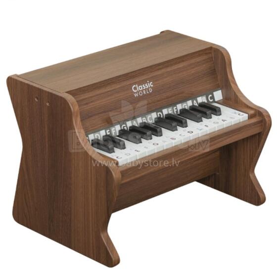 CLASSIC WORLD Wooden Classical Piano + Learning Book