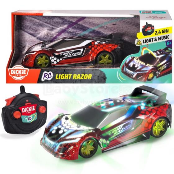 DICKIE Remote Control Car RC Light Razor