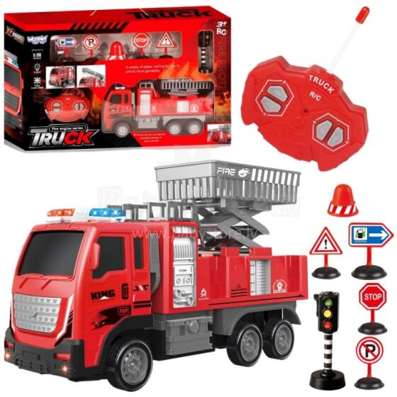 WOOPIE Remote Control Fire Truck Lift
