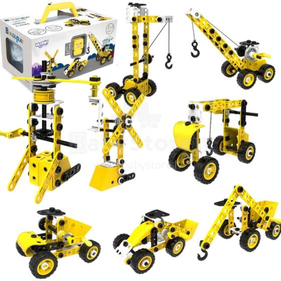 WOOPIE Vehicles 8in1 Construction Set STEAM Bricks