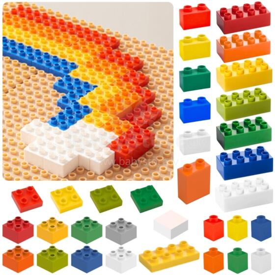 MASTERKIDZ STEM Construction Blocks Set 563 pcs.