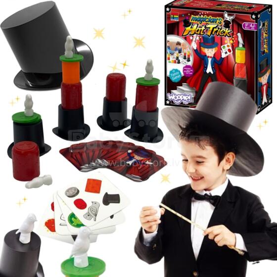 WOOPIE Magic Tricks Game with Hat Little Magician 4+