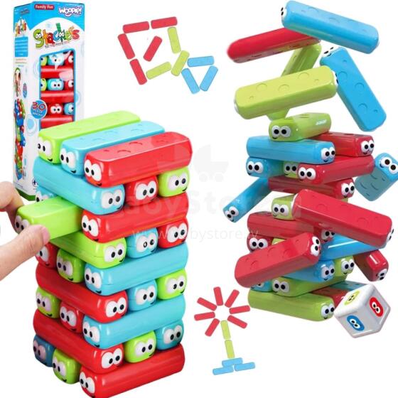 WOOPIE Puzzle Bug Tower Skill Game 4+