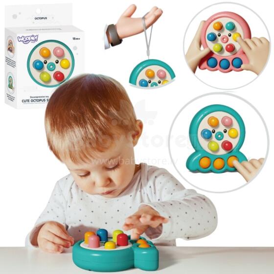 WOOPIE Skill Game Stick Mole String Octopus Green 2in1