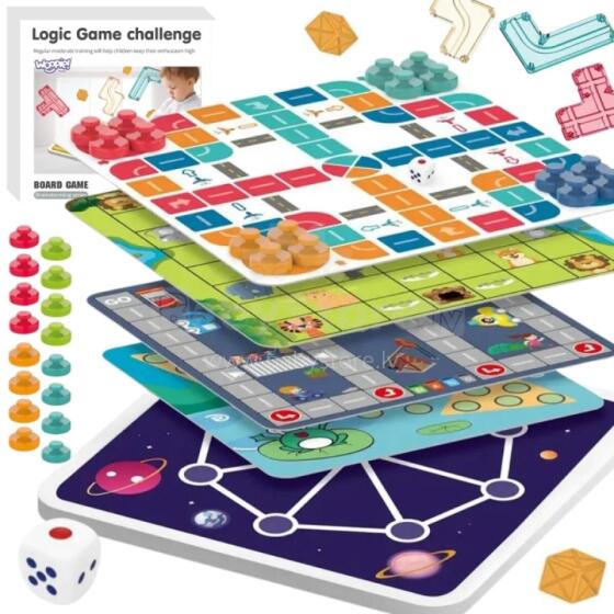WOOPIE Logic Board Game Set 10in1