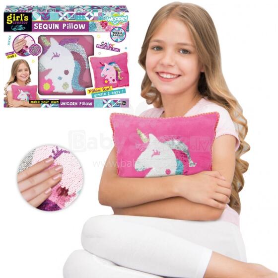 WOOPIE ART&amp;FUN Creative Set Pillow for Decorating Unicorn