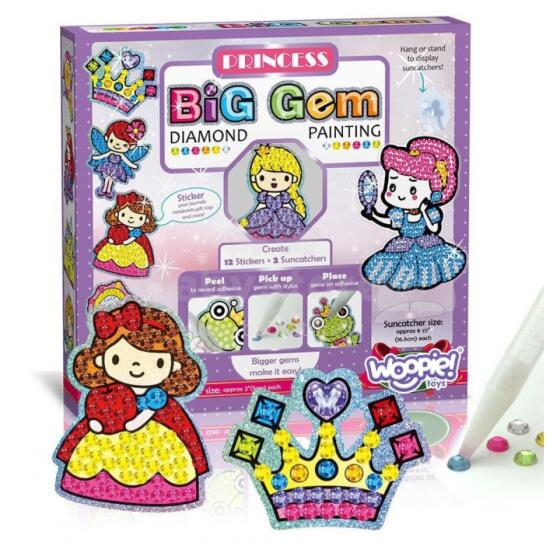 WOOPIE ART&amp;FUN 5D dimanta izšūšanas gleznošanas mozaīka