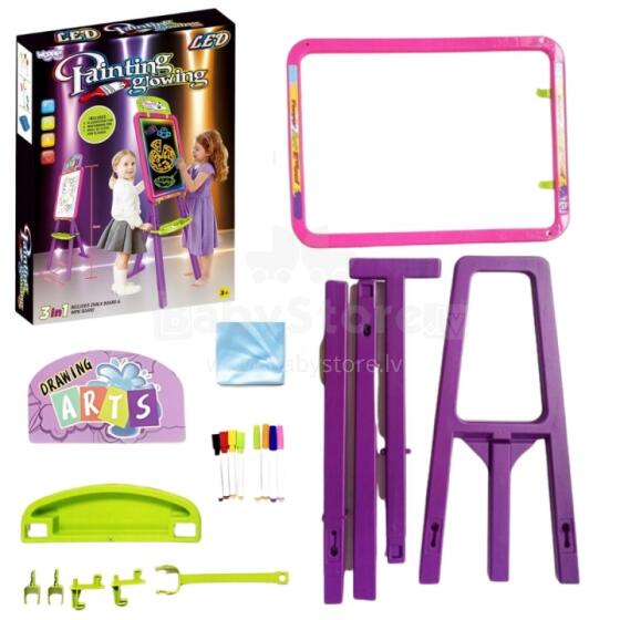 WOOPIE 3in1 Magnetic Dry Erase Board Light Painting