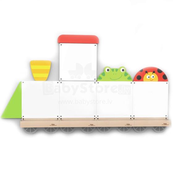 VIGA Educational Board System Animal Train FSC Certificate