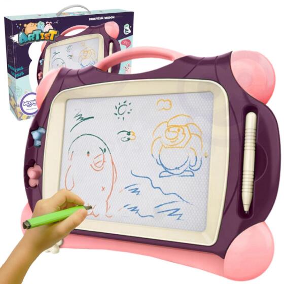 WOOPIE Magnetic Color Board + 2 Stamps Purple